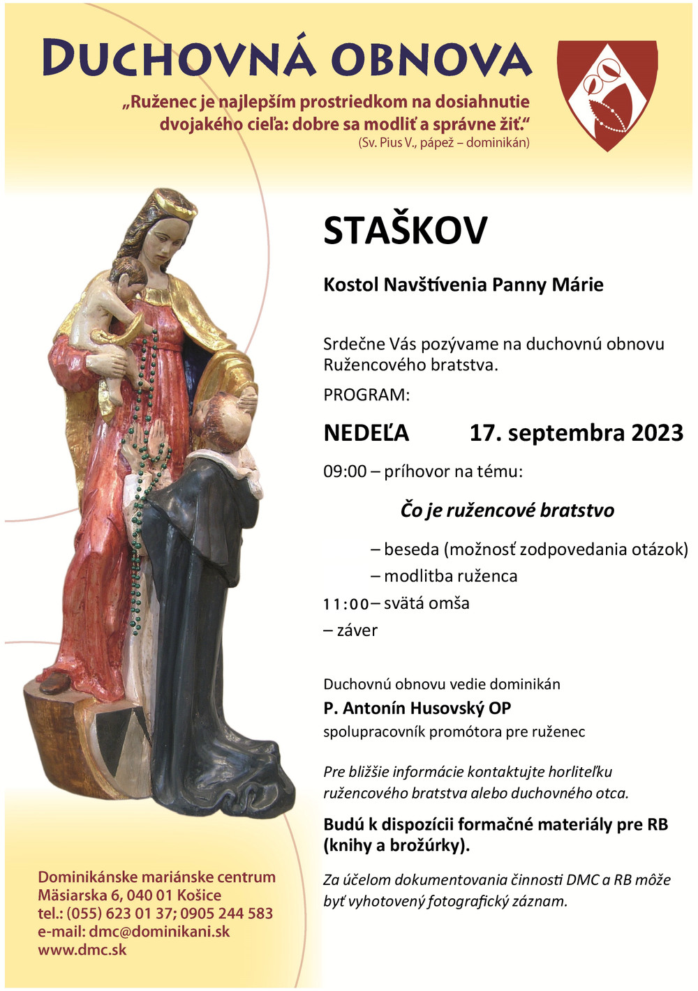 duch obnova 17 9 2023